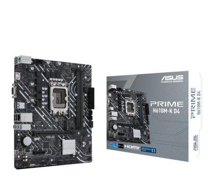 Płyta główna ASUS Płyta główna PRIME H610M-K D4 s1700 2DDR4 D-Sub/HDMI M.2 mATX